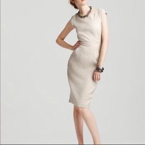 Theory Kylie Urbanite Linen Blend Sheath Dress Size 4